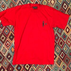 Rietveld USA XL Red T-Shirt – Einstein with Ukulele – “Imagination” Back Graphic